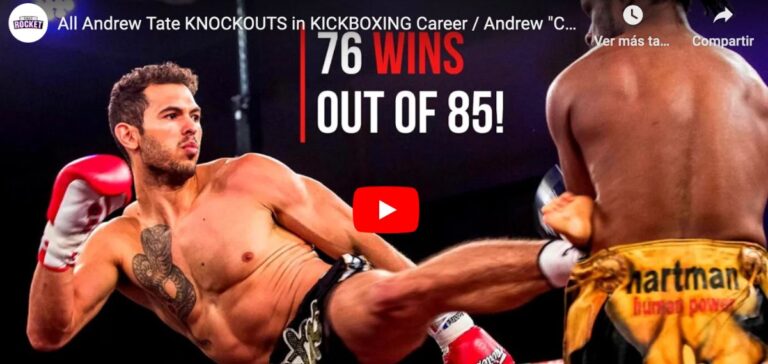 Andrew Tate Kickboxing Triumphs: A Comprehensive Look at the Career of a World Champion