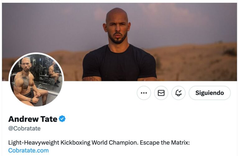 Follow Andrew Tate Twitter @cobratate for Exclusive Content