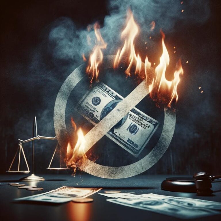 Is It Illegal to Burn Money: Understanding Currency Laws