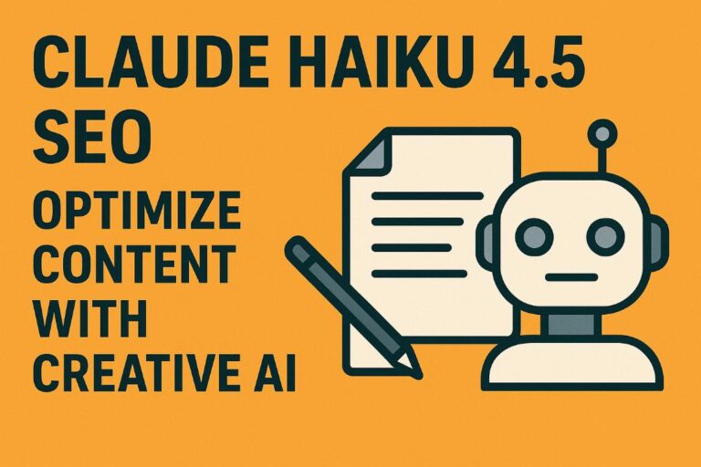 Claude Haiku 4.5 SEO: Optimize Content with Creative AI