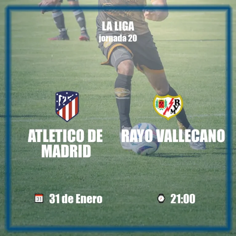 Atletico de Madrid vs Rayo Vallecano