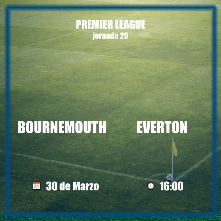 Bournemouth vs Everton