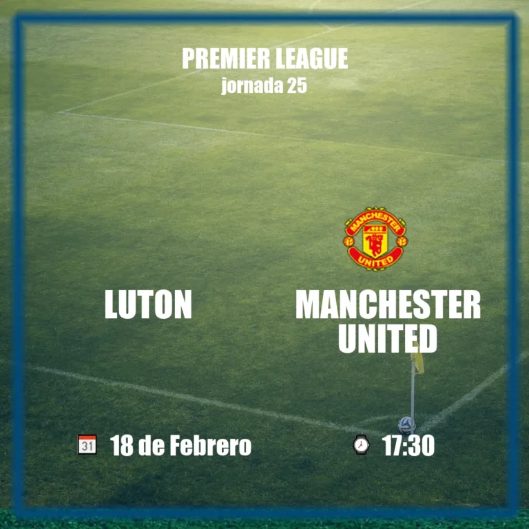 Luton vs Manchester United