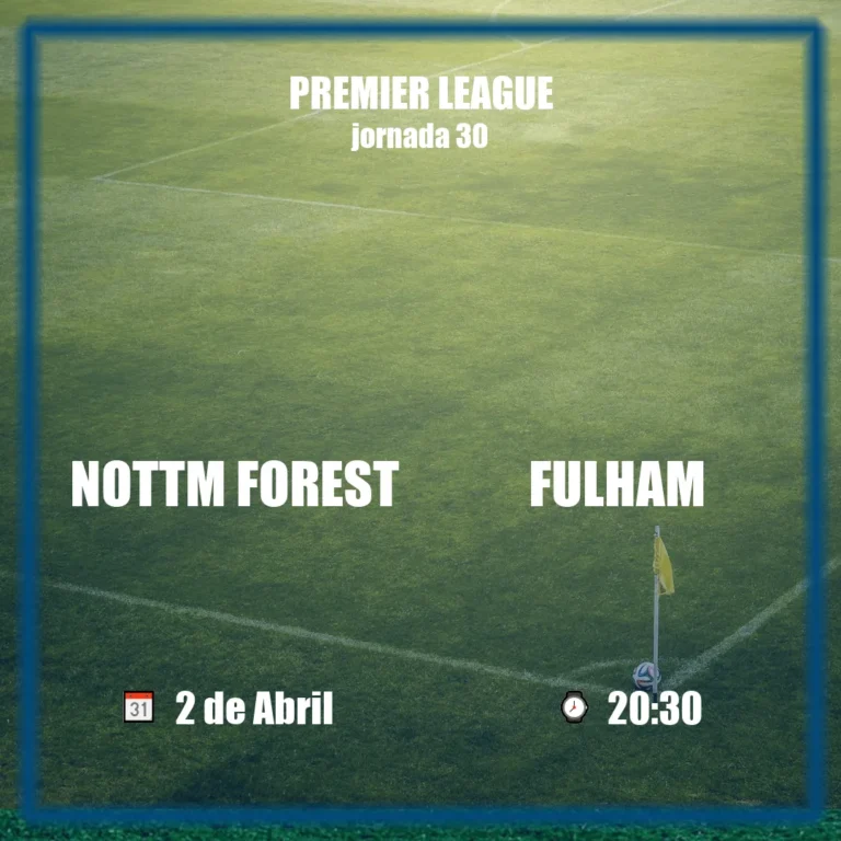 Nottm Forest vs Fulham