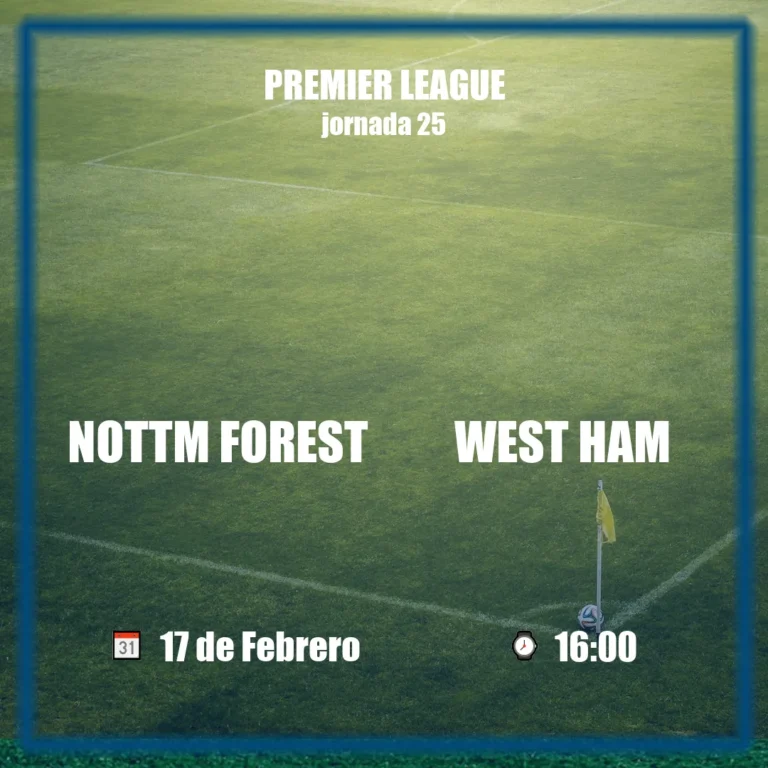 Nottm Forest vs West Ham