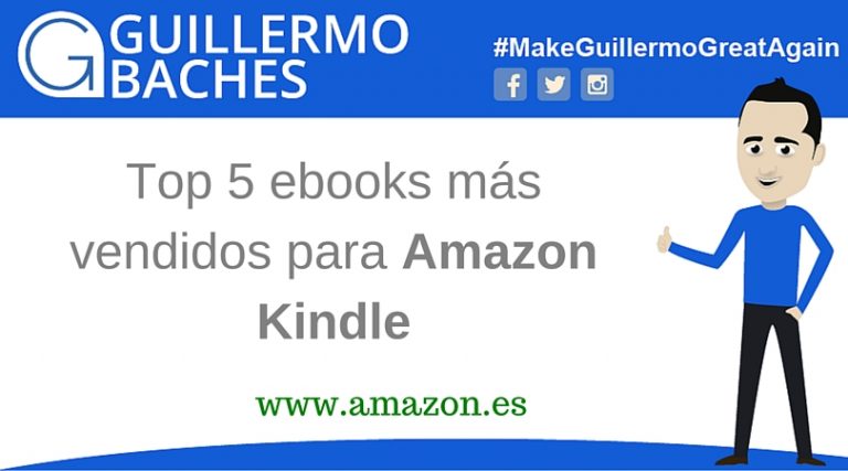 Top 5 eBooks Más Vendidos para Amazon Kindle
