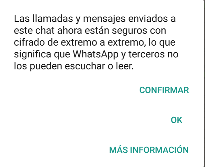 WhatsApp Implementa el Cifrado de Extremo a Extremo en su Última Actualización