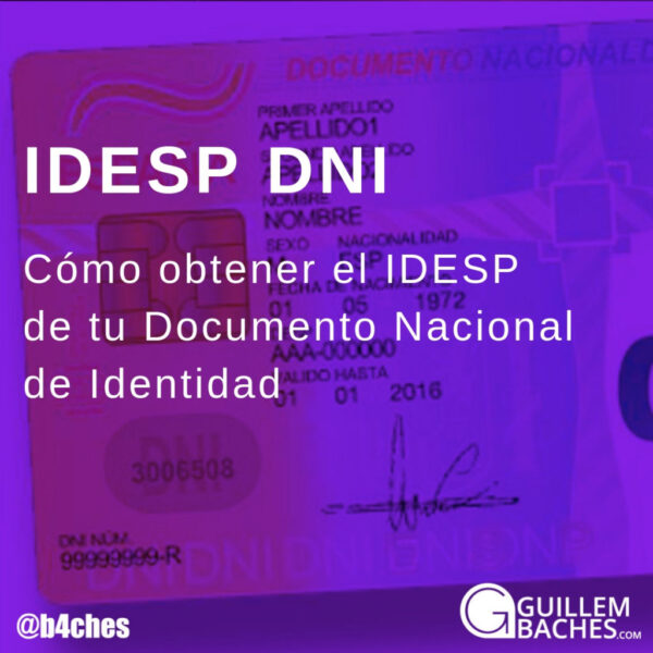 Que Es El Numero De Soporte Idesp/ixesp