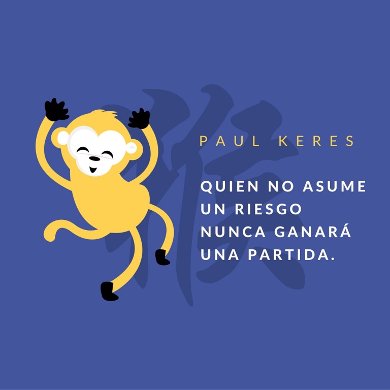Quien NO Asume un Riesgo Nunca Ganará una Partida de Ajedrez