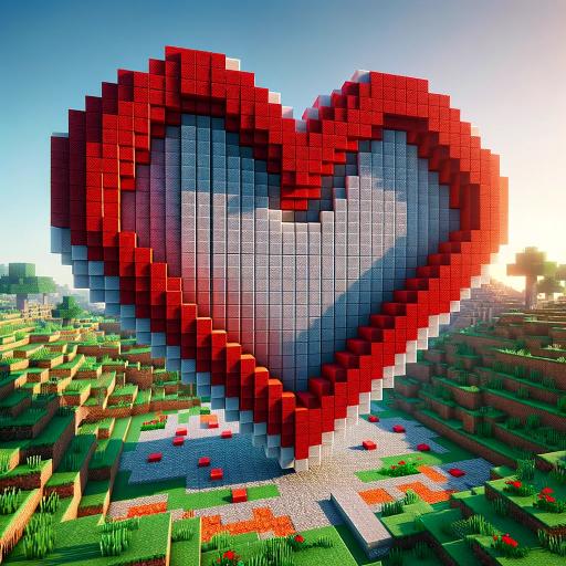Cómo Hacer un Corazón en Minecraft