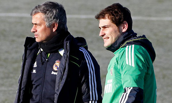 Conversación de José Mourinho con Iker Casillas 1