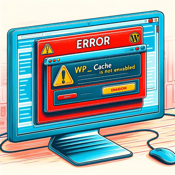 Error: WP_CACHE is not enabled