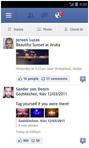 facebook-para-android 12+ Mejores Aplicaciones Sociales GRATIS para Android 1