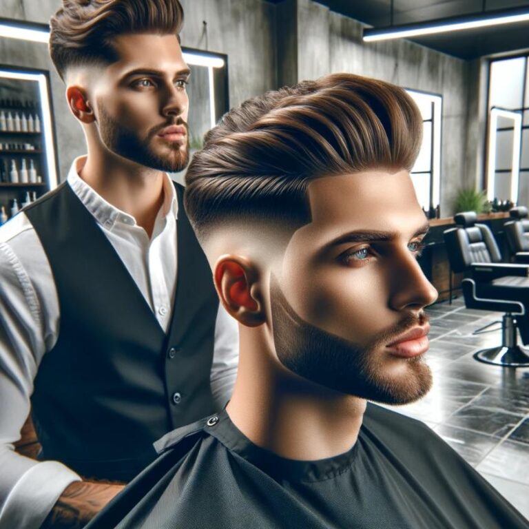 Corte Fade a Punta V: Guía Paso a Paso para un Look Impactante