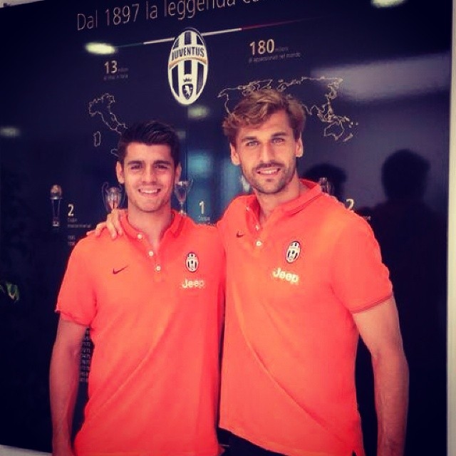 Morata y Llorente ya preparan la temporada con la Juventus