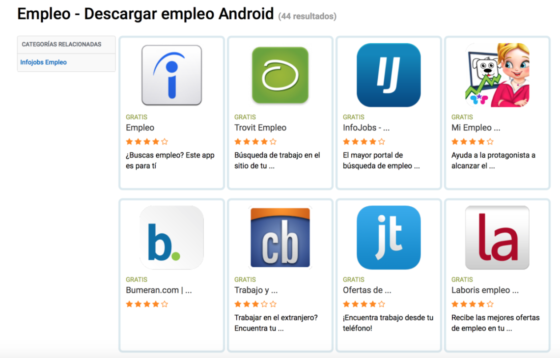 Empleo Android