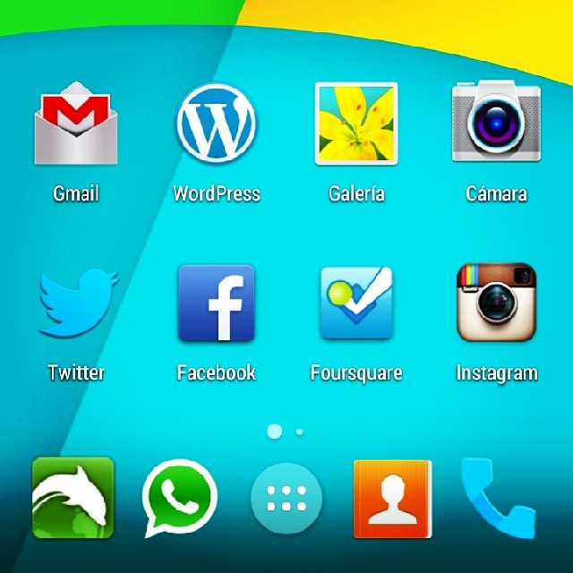 Probando Kit Kat Launcher para Android