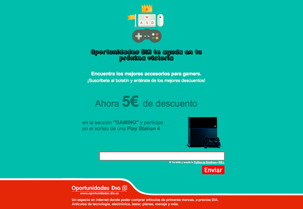 Oportunidades DIA sortea una PS4 3 Oportunidades DIA sortea una PS4