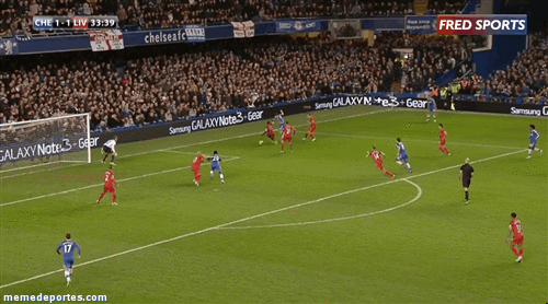 GIF: Gol de Eto'o al Liverpool 1 GIF: Gol de Eto’o al Liverpool